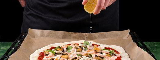 пицца с морепродуктами. Шаг 9