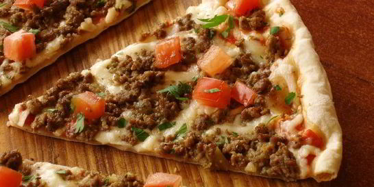 Пицца с мясным фаршем