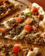 Пицца с мясным фаршем