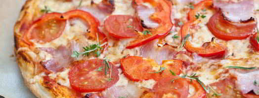 пицца с помидорами и беконом. Шаг 8