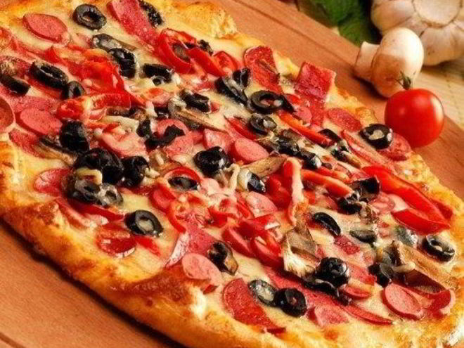 Рецепт пиццы с помидорами в мультиварке
