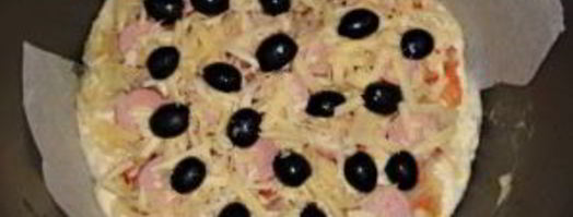 пицца с помидорами в мультиварке. Шаг 6