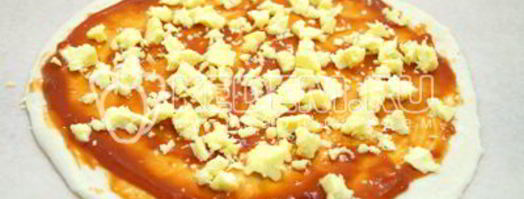 пицца с помидорами. Шаг 9