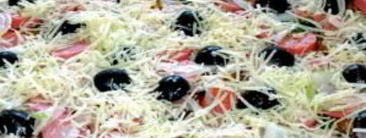 пицца с сосисками и маслинами. Шаг 3