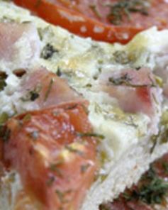 Пицца с ветчиной