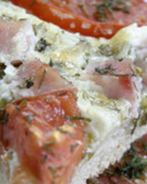 Пицца с ветчиной