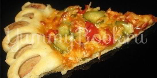 Пицца с вкусным краешком