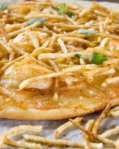 Пицца с жареным картофелем