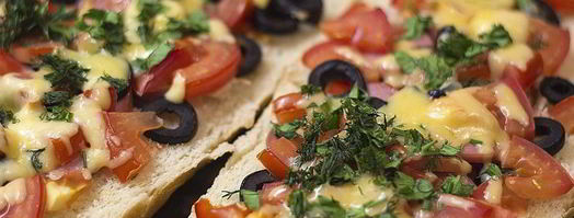 пицца в батоне. Шаг 7