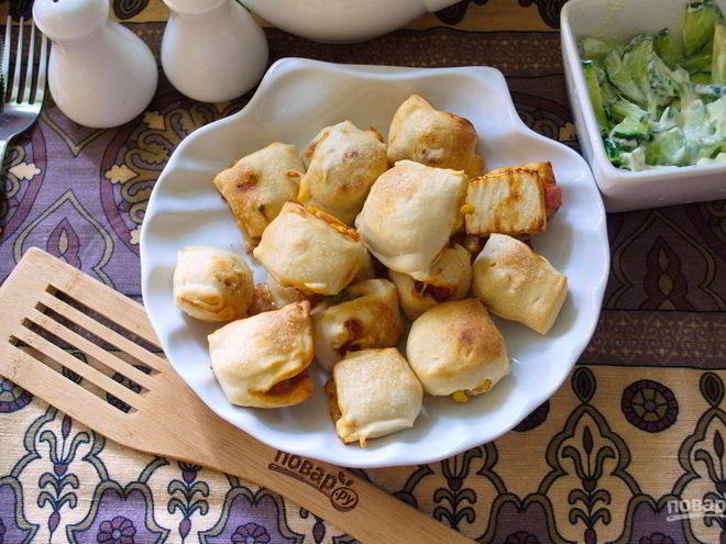 Рецепт пиццы в формочке для льда