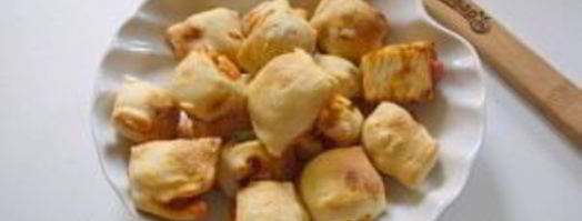 пицца в формочке для льда. Шаг 7