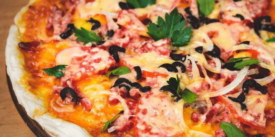 Пицца в микроволновой печи