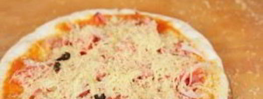 пицца в микроволновой печи. Шаг 3