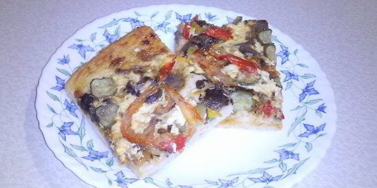 Постная пицца