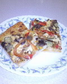 Постная пицца