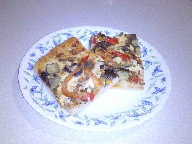 Рецепт постной пиццы