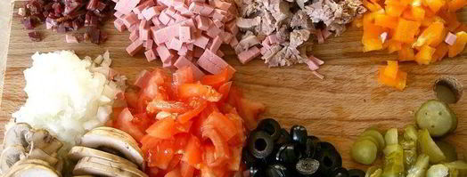 солнечная пицца. Шаг 3