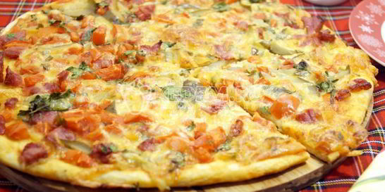 Тонкая пицца