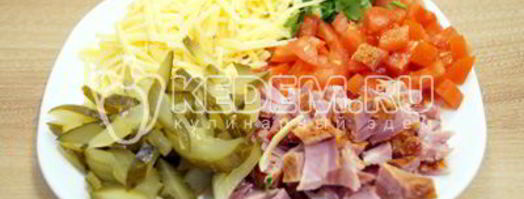 тонкая пицца. Шаг 3