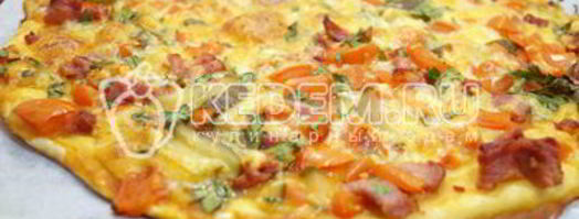 тонкая пицца. Шаг 5