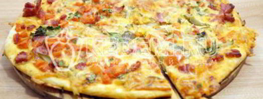 тонкая пицца. Шаг 6