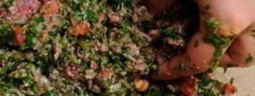 турецкая пицца лахмакун. Шаг 11