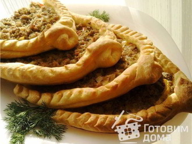 Рецепт турецкой пиццы пидэ