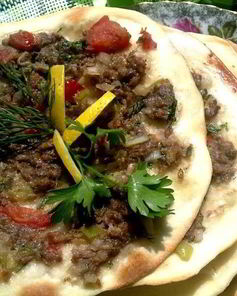 Турецкие лепешки Лахмаджун