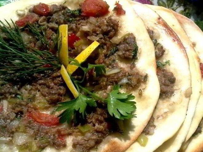 Рецепт турецких лепешек лахмаджун