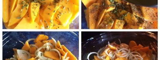 тыквенная пицца с розмарином. Шаг 2