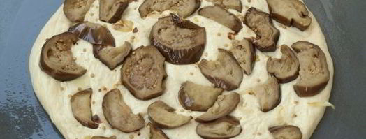 вегетарианская пицца с баклажанами. Шаг 8