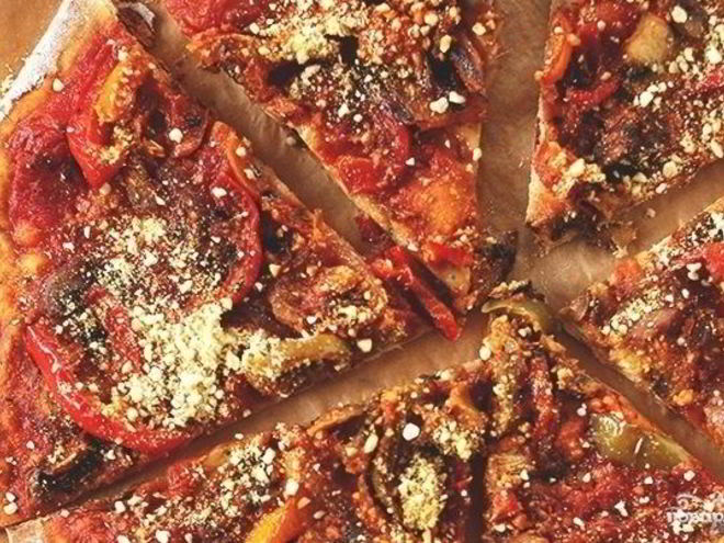 Рецепт вегетарианской пиццы
