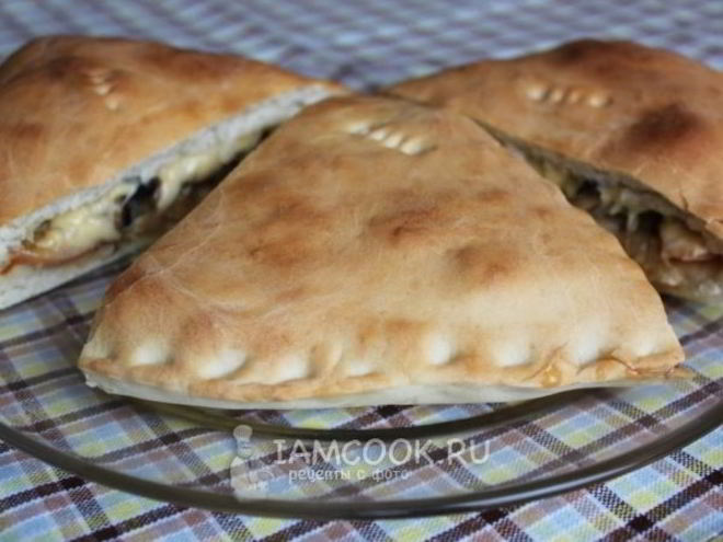 Рецепт закрытой пиццы кальцоне