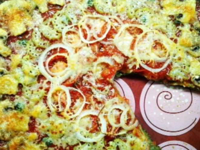 Рецепт зеленой пп пицца