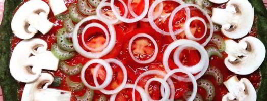 зеленая пп пицца. Шаг 4