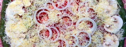 зеленая пп пицца. Шаг 5