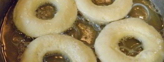 пончики на кефире. Шаг 5