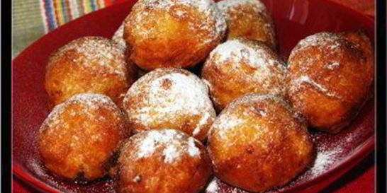 Творожные пончики