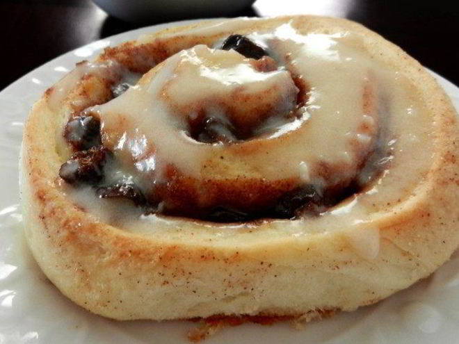 Рецепт рулетиков с корицей и изюмом