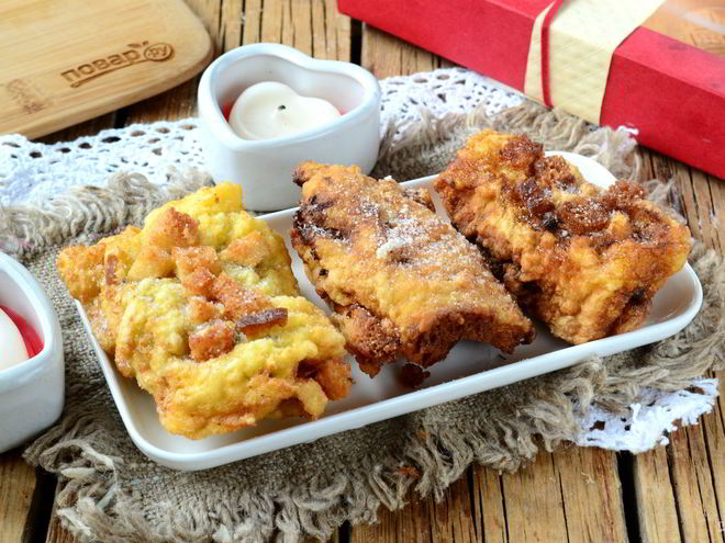 Рецепт рулетиков с начинкой из бананов и шоколадом