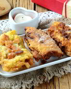 Рулетики с начинкой из бананов и шоколадом