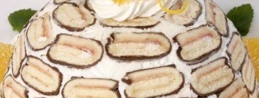 апельсиновая шарлотка. Шаг 2