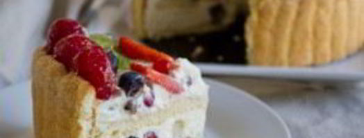 бисквитная шарлотка. Шаг 18