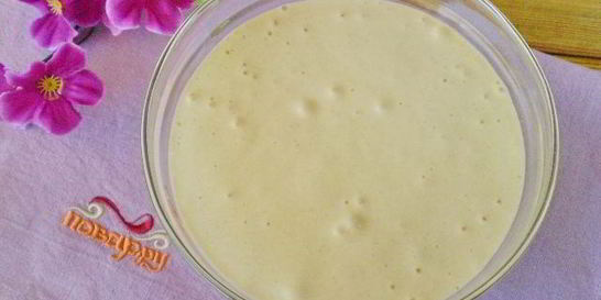 Бисквитное тесто для шарлотки