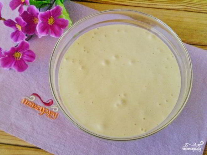 Рецепт бисквитного теста для шарлотки