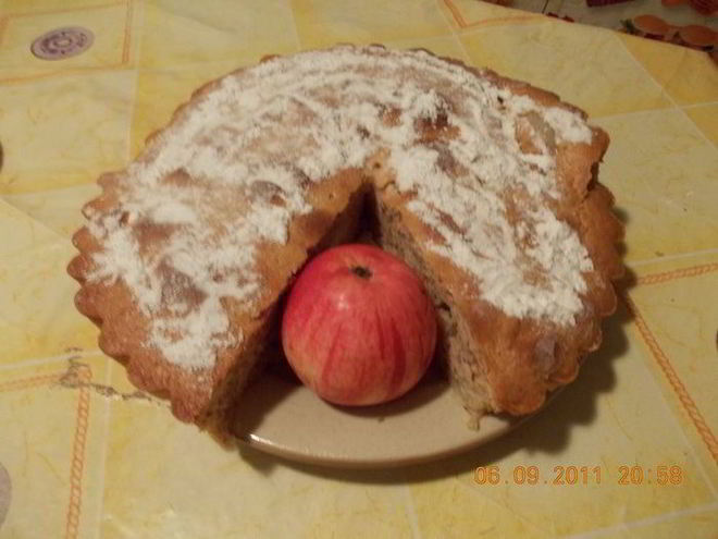 Рецепт фантазии на тему шарлотки