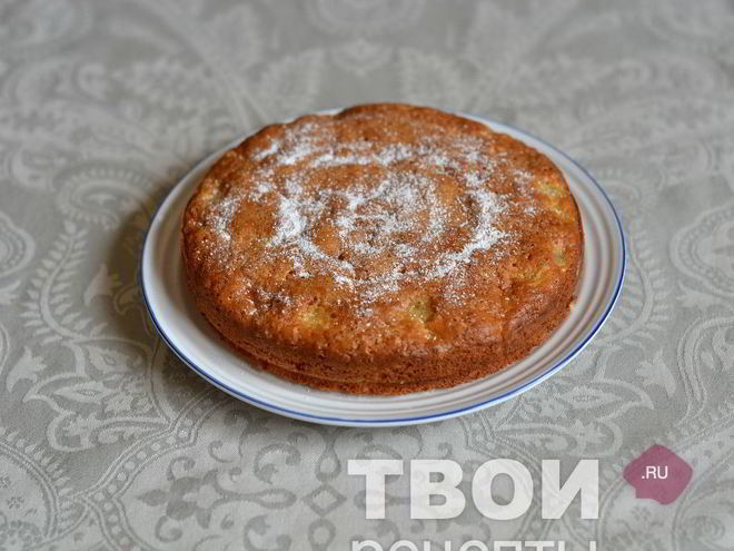 Рецепт грушевой шарлотки