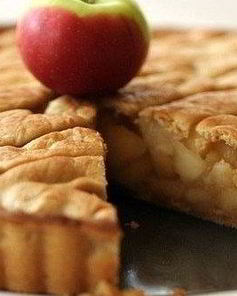 Классическая польская шарлотка с яблоками