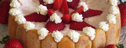 клубнично-творожная шарлотка. Шаг 10