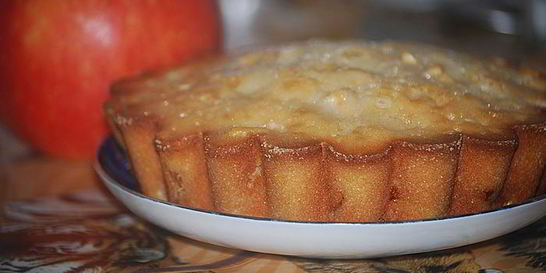 Легкая шарлотка